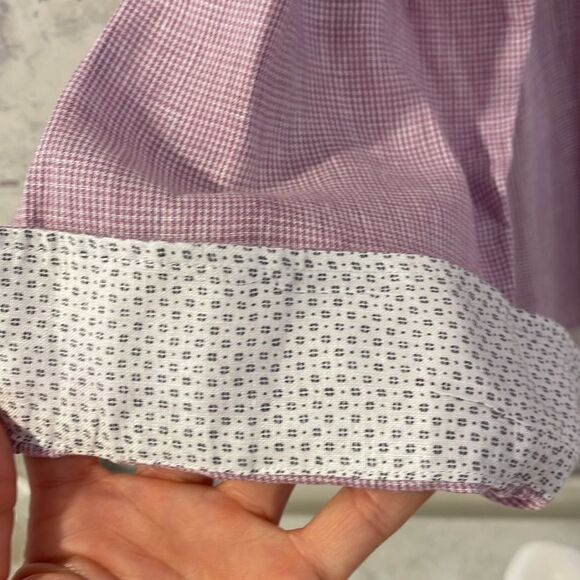 Purple Button Dress Shirt by Black Brown Size XL - Picture 3 of 6